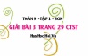 Bài 3 trang 29 Toán 9 tập 1 Chân trời sáng tạo SGK